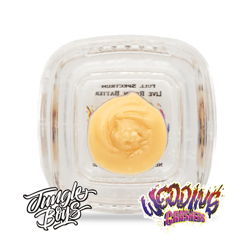 Jungle Boys Wedding Crashers - 1g Full Spectrum Live Rosin Batter concentrate