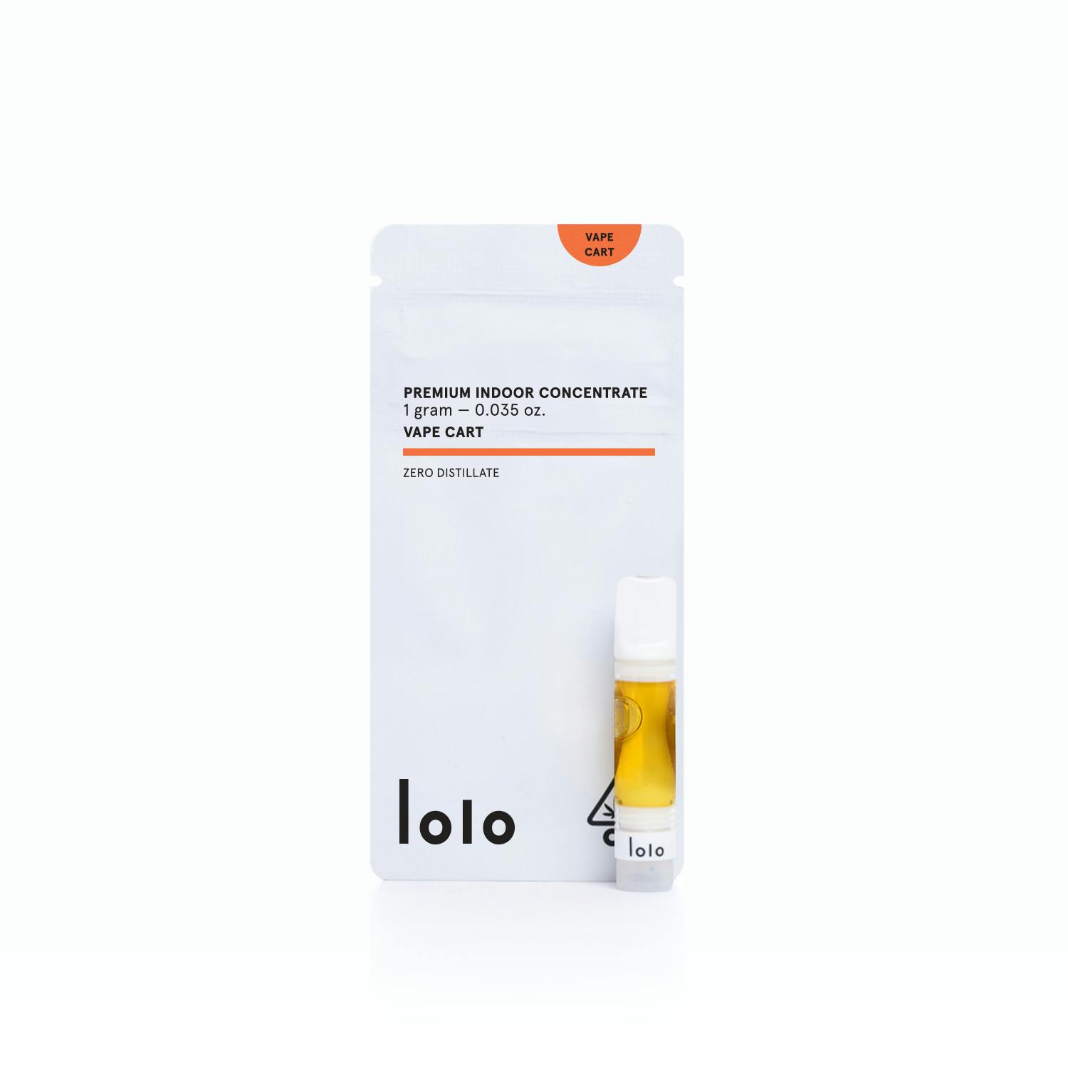 lolo - GMO x Wedding Cake | Indoor Sauce Vape Cart | 1g - 1