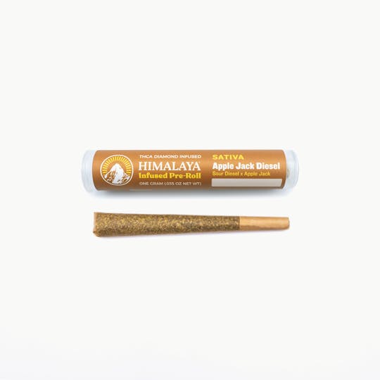 HIMALAYA - Apple Jack Diesel - Infused Pre-Roll - 1G - 1