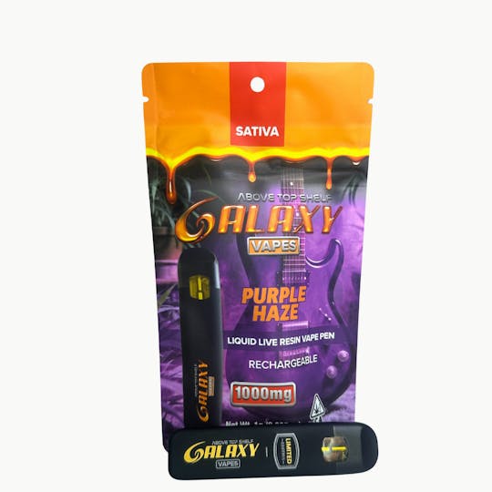 Galaxy - Purple Haze Live Resin Disposable Vape 1g - CA - 1