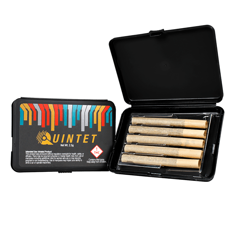 LivWell Enlightened Health - LIVWELL PR 5 X 0.5G QUINTET INDICA 2.5G - 1