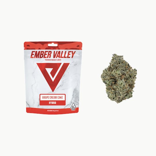 Ember Valley - Grape Cream Cake 14G Mylar - 1