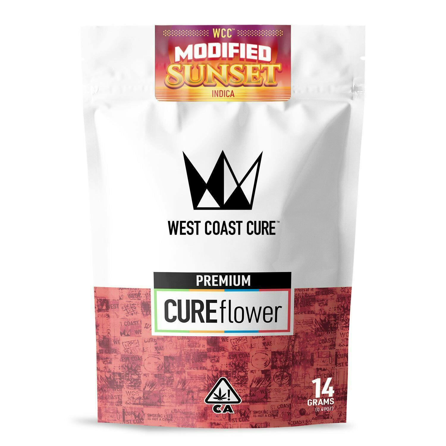 West Coast Cure - Modified Sunset - 14G Premium Flower - 1