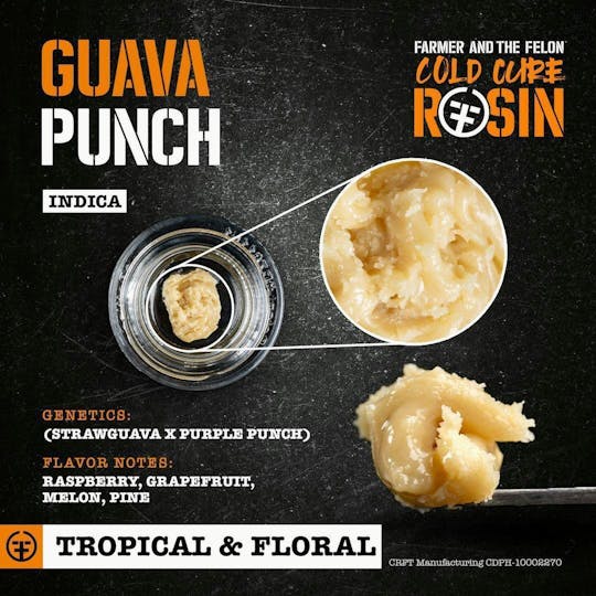Farmer and the Felon - Farmer and the Felon | Guava Punch - Cold Cure Rosin 1G - 1