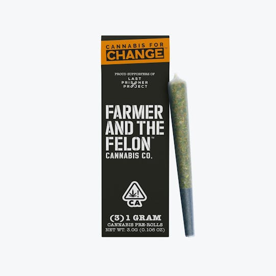 Farmer and the Felon - Farmer and the Felon | Modified Grapes Pre-Roll - 3 Pack - 1
