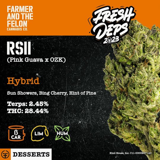 Farmer and the Felon - Farmer and the Felon | Flower RS11 1/2oz - 1