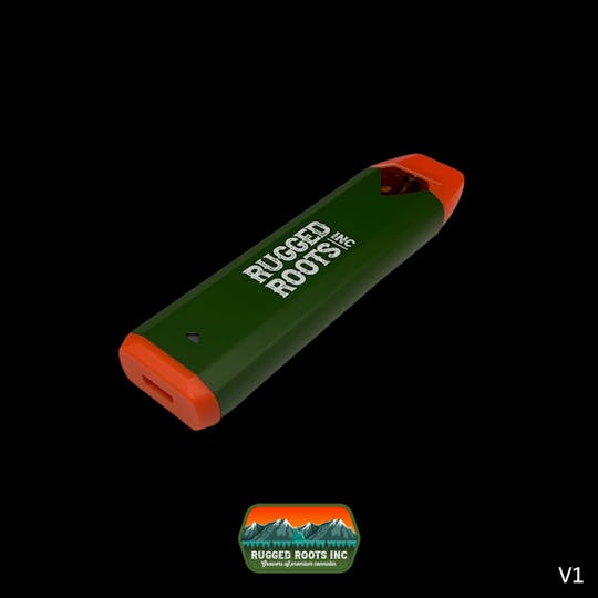 Rugged Roots - Rugged Roots - Disposable Cured Resin Apples & Bananas Cartridge 1g - 1