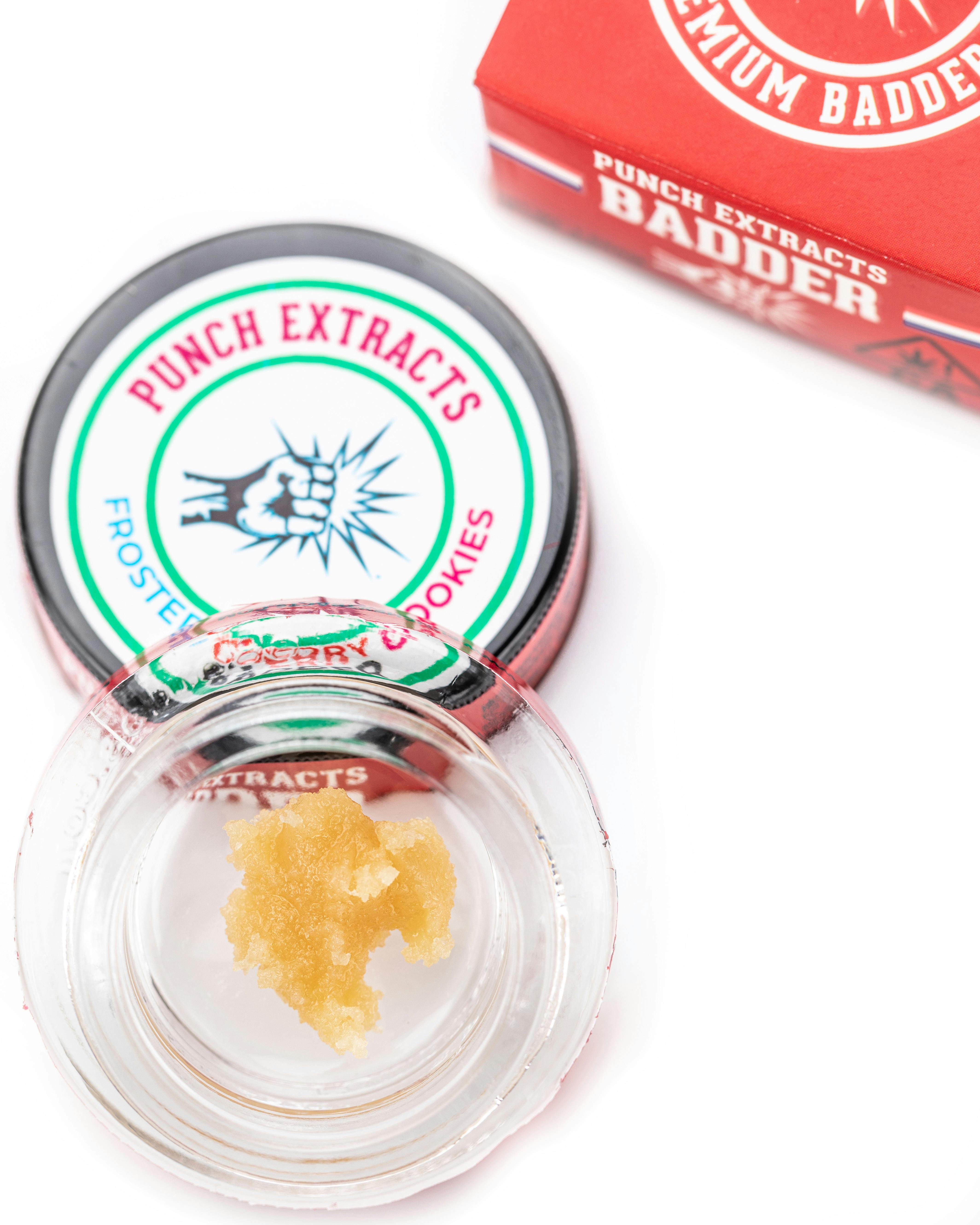 Punch BHO Badder Frosted Cherry Cookies Punch Edibles & Extracts