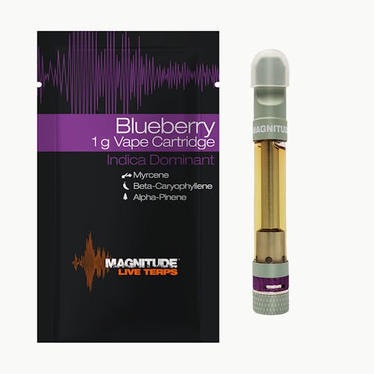 Magnitude - Blueberry Live Terp 1g Cartridge - 1