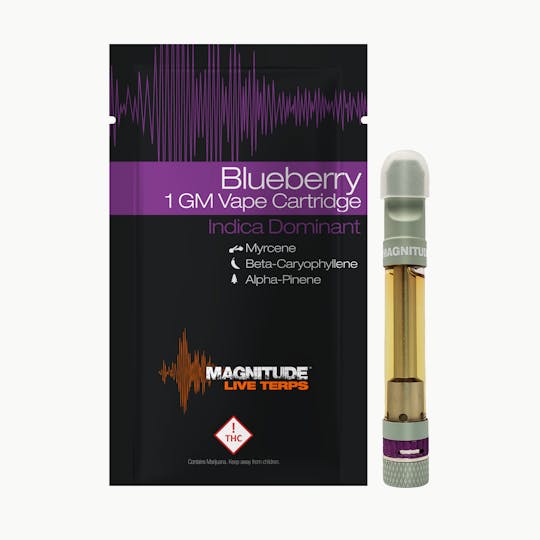 Magnitude - Blueberry Live Terp 1g Cartridge - 1