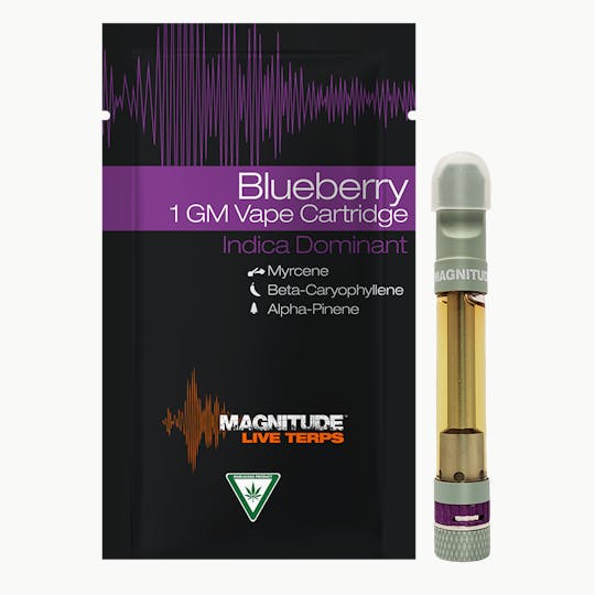 Magnitude - Blueberry Live Terp 1g Cartridge - 1