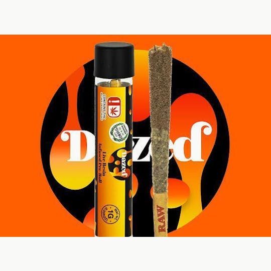 DAZED - DOSIDO - Resin Infused + THC Coated Preroll - 1