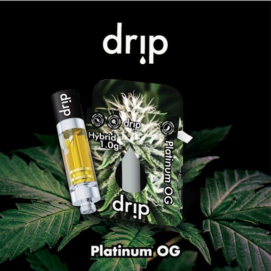 Drip Vapes - Drip 1g Cartridge (MED) - Platinum OG (Hybrid) - 1