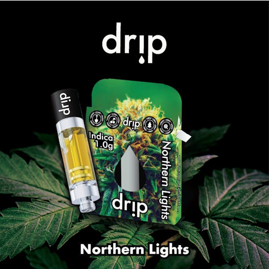 Drip Vapes - Drip 1g Cartridge (MED) - Northern Lights (Indica) - 1