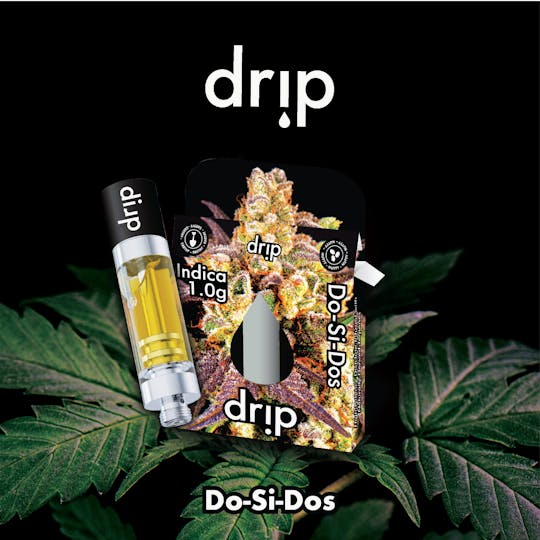 Drip Vapes - Drip 1g Cartridge (MED) - Dos-Si-Dos (Indica) - 1