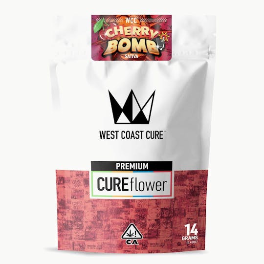 West Coast Cure - Cherry Bomb - 14G Premium Flower - 1