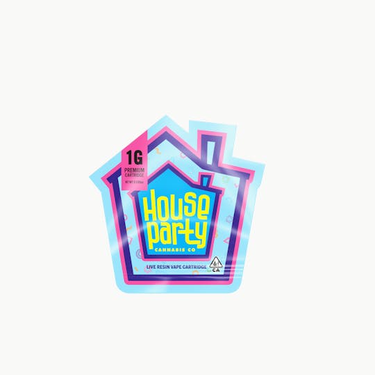 House Party - HOUSE PARTY - VAPE (LIVE RESIN) - 1G - HYBRID - KING LOUIE - 1