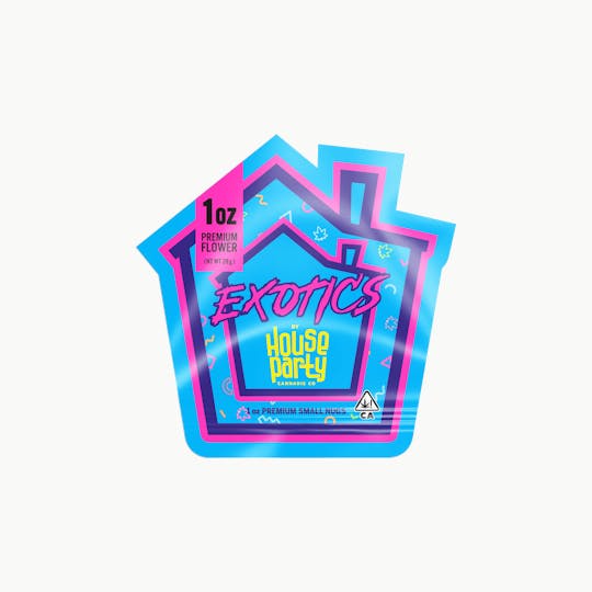 House Party - HOUSE PARTY EXOTICS - FLOWER - 28G - LITTLES - INDICA - CEREAL MILK - 1