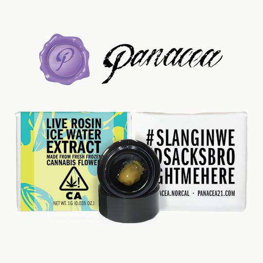 Panacea - Belts | 1g Live Rosin | Concentrates - 1