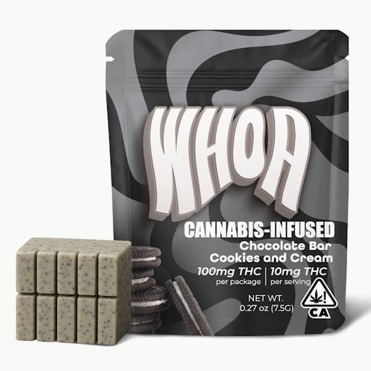Whoa - WHOA Cookies and Cream - Bite (100mg) - 1