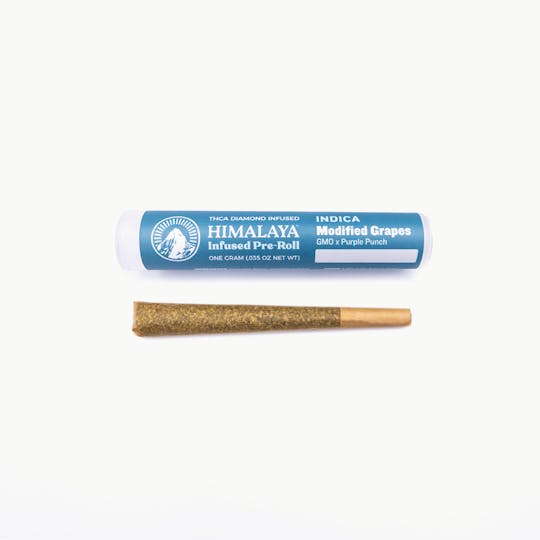HIMALAYA - Modified Grapes - Infused Pre-Roll - 1G - 1