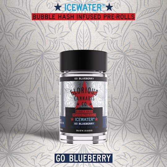 Glorious Cannabis Company - Go Blueberry Multi Pack | Bubble Hash Infused | Glorious Cannabis Co. - 1