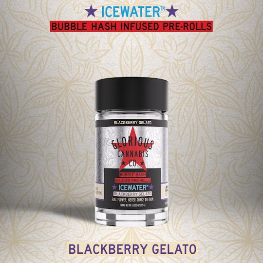 Glorious Cannabis Company - Blackberry Gelato Multi Pack | Bubble Hash Infused | Glorious Cannabis Co. - 1