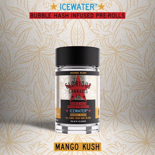 Glorious Cannabis Company - Mango Kush Multi Pack | Bubble Hash Infused | Glorious Cannabis Co. - 1
