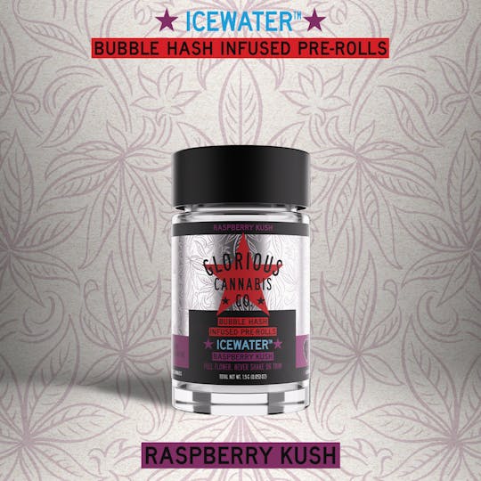 Glorious Cannabis Company - Raspberry Kush Multi Pack | Bubble Hash Infused | Glorious Cannabis Co. - 1