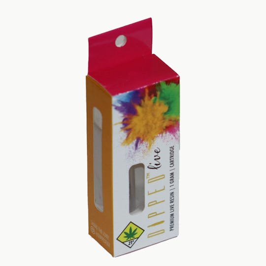 Swifts Edibles - DIPPED Live Resin Cartridge- Black Fire OG - 1