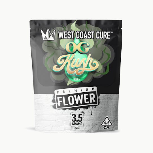 West Coast Cure - OG Kush - 3.5G Premium Flower - 1