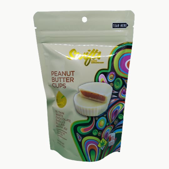 Swifts Edibles - Swifts Peanut Butter Cup White Chocolate 100mg Hybrid - 1