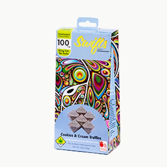 Swifts Edibles - Swifts Truffle Cookies & Cream 100mg - 1