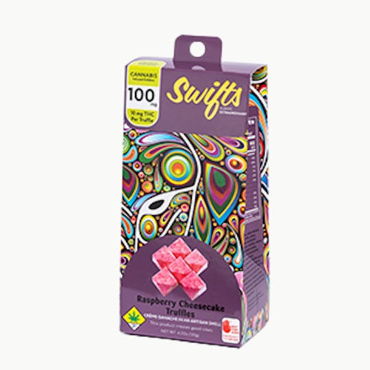 Swifts Edibles - Swifts Truffle Raspberry Cheesecake 100mg - 1