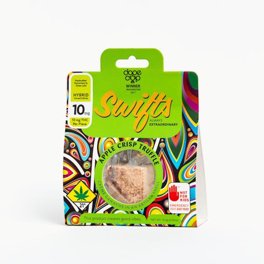 Swifts Edibles - Swifts Truffle Apple Crisp 10mg Hybrid - 1
