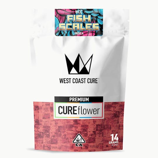 West Coast Cure - Fish Scales - 14G Premium Flower - 1