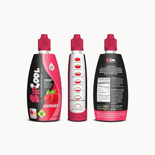 Swifts Edibles - SipCool Beverage Additive Raspberry 100mg - 1