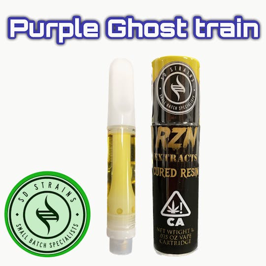 SD STRAINS - RZN Extracts Cured Resin "Purple Ghost Train" - 1