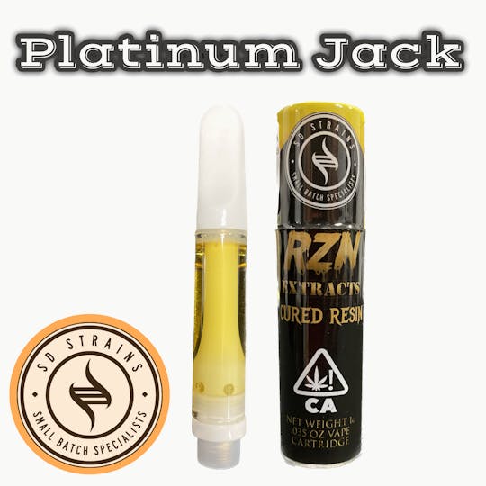 SD STRAINS - RZN Extracts Cured Resin "Platinum Jack" - 1