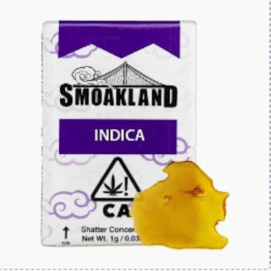 Smoakland - Shatterz - White Zerbert (H) - 1g - 1