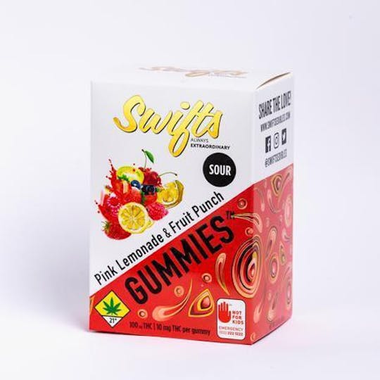 Swifts Edibles - Swifts Gummies Pink Lemonade-30mg - 1
