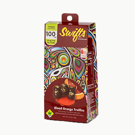 Swifts Edibles - Swifts Truffle Blood Orange 100mg - 1