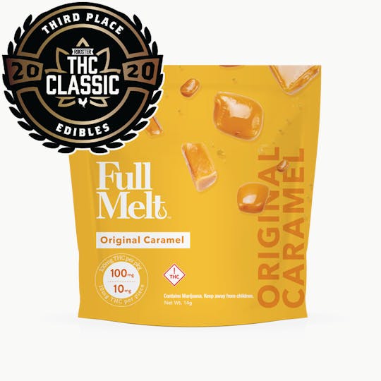 Full Melt - FULL MELT CARAMELS 10PK THC 100MG - 1