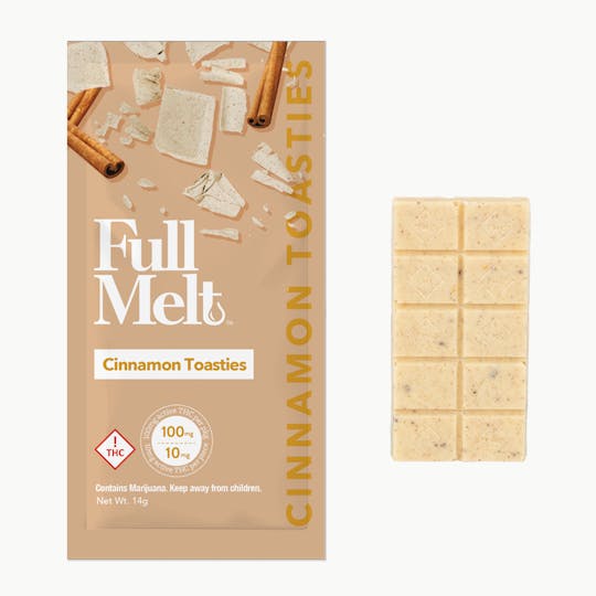 Full Melt - FULL MELT CINNAMON TOAST BAR THC 100MG - 1