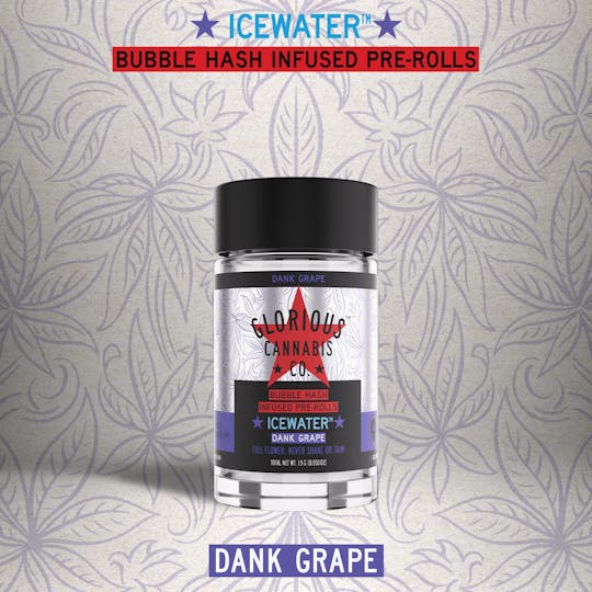 Glorious Cannabis Company - Dank Grape Multi Pack | Bubble Hash Infused | Glorious Cannabis Co. - 1