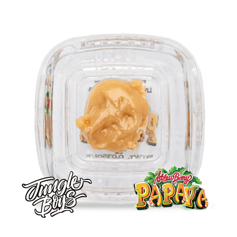 Jungle Boys Strawberry Papaya - 2.5g Full Spectrum Live Rosin Batter concentrate