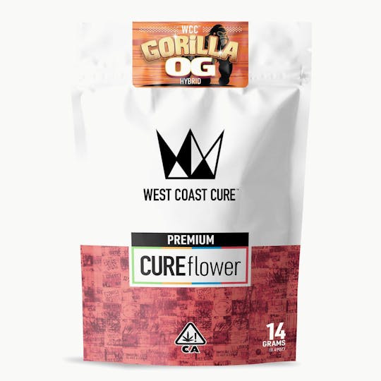 West Coast Cure - Gorilla OG - 14G Premium Flower - 1