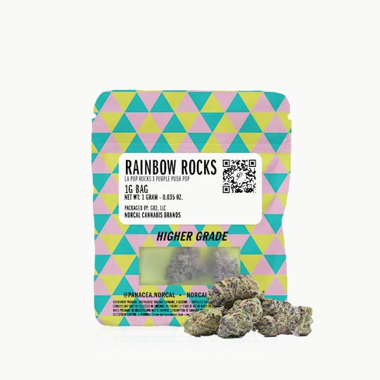 Panacea - Rainbow Rocks | Indoor Flower Bags | 1g - 1
