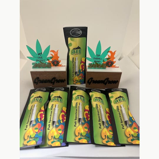 Bee Elevated - FECO (full-spectrum cannabis oil) - RSO/FECO 1g oral syringe - 1