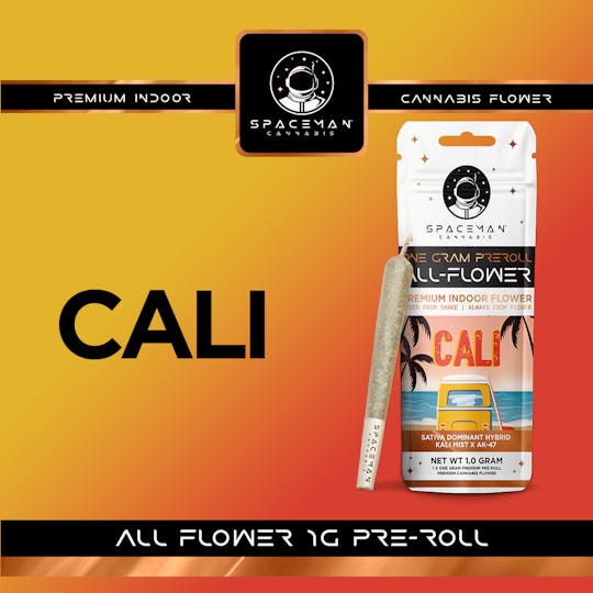 Spaceman Cannabis - Spaceman - 1g All Flower Pre-Roll - Cali - 1